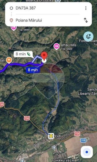 Teren agricol extravilan de 741 mp, în Poiana Mărului