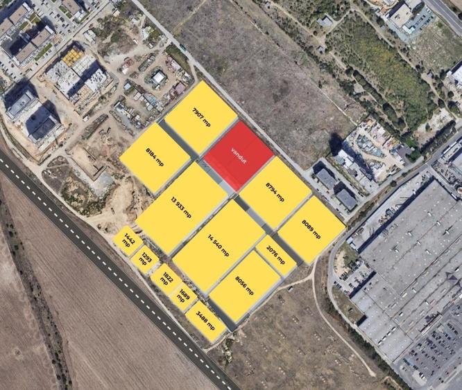 Teren Construcții intravilan de 2000 mp, în Carrefour