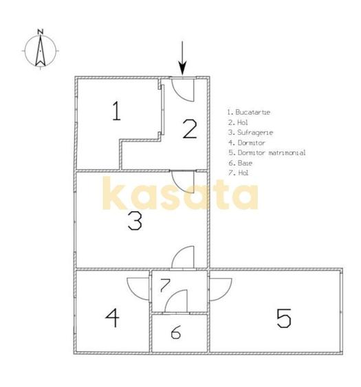Aleea Giurgeni, apartament de 3 camere, luminos, zona verde si linistita - 3