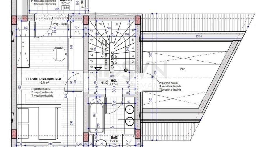 Casă individuală cu 4 camere cu Canalizare în Giulești