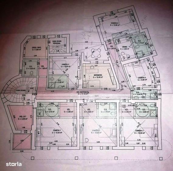 Spațiu comercial, de 936 mp, în Piața