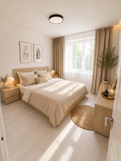 Apartament cu 3 camere decomandat în Titan