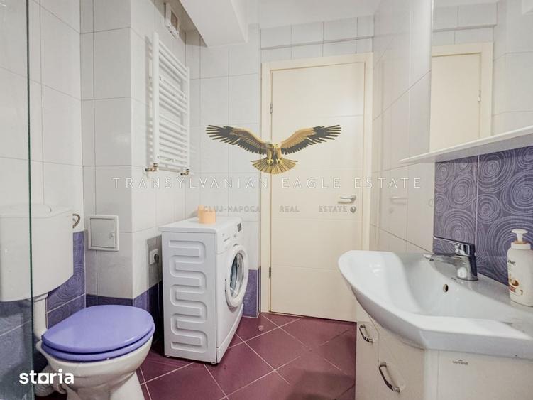 Apartament cu 2 camere semidecomandat, mobilat în Între Lacuri