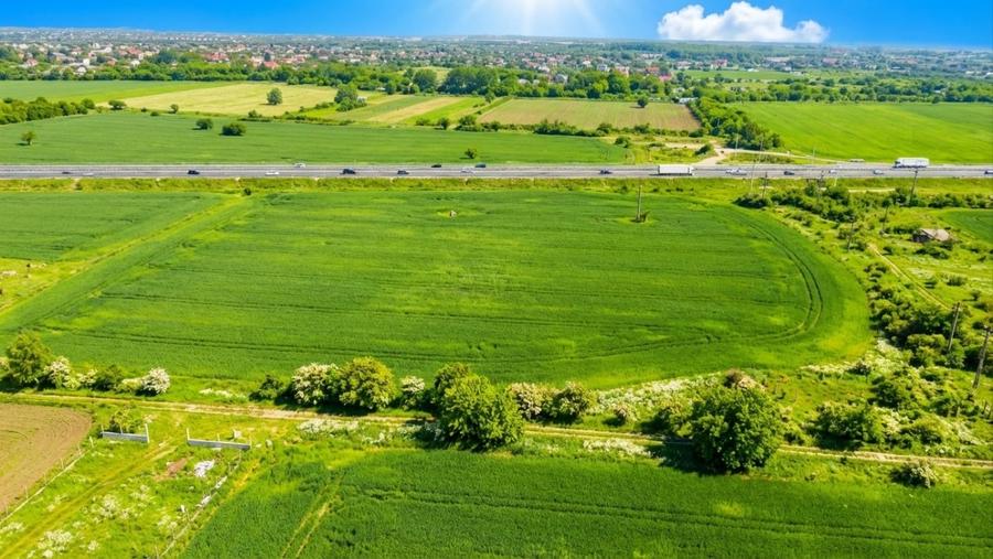 Teren Bragadiru langa A0 - PUZ aprobat, vizibilitate autostrada - 12