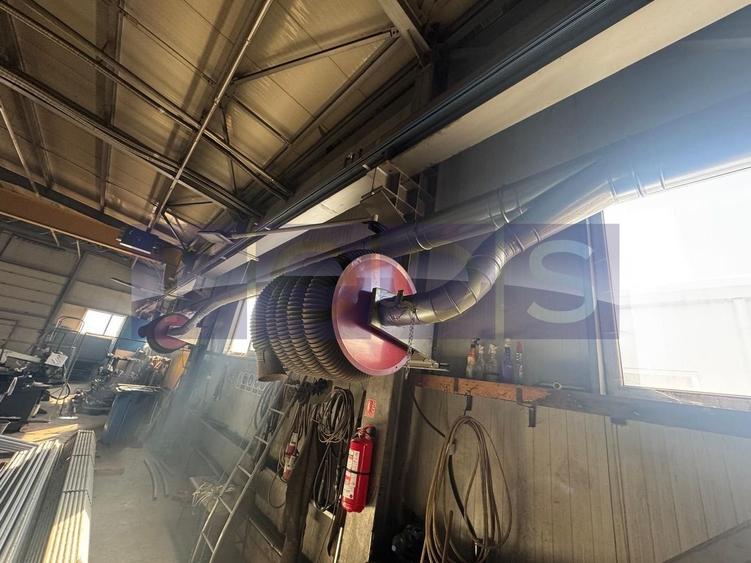 Hală industrială 374mp echipată | Pod rulant + utilaje | Crevedia - 5