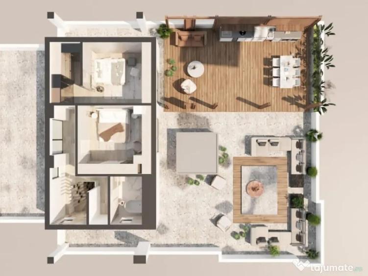 Apartament 4 camere tip duplex, Tomis Nord - 7