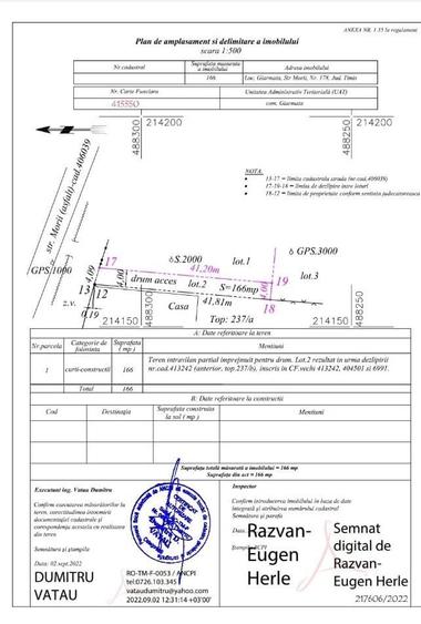 Vand teren in comuna Giarmata - 1