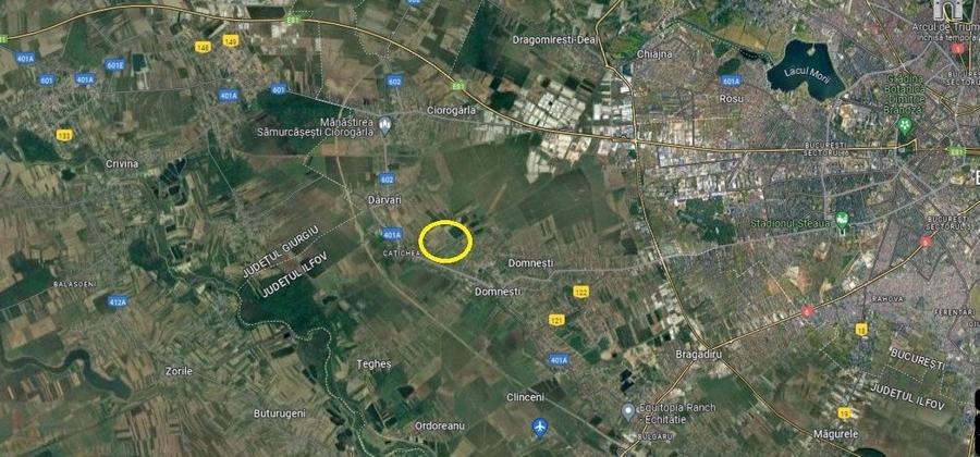 Vanzare teren intravilan Domnesti / Str. Plopului / 9.094 mp / dubla deschidere - 4