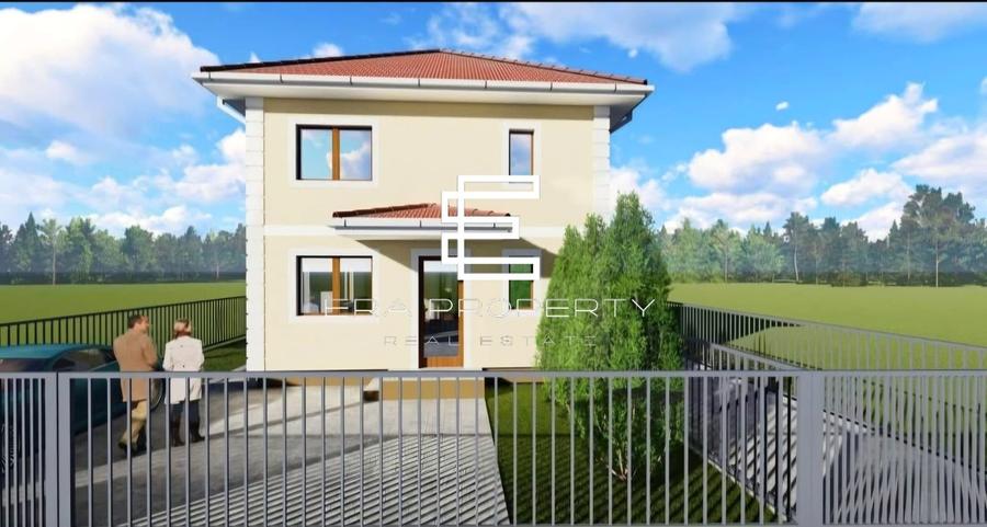 Casa individuala, teren 290 mp, Selimbar, zona Primariei - 1