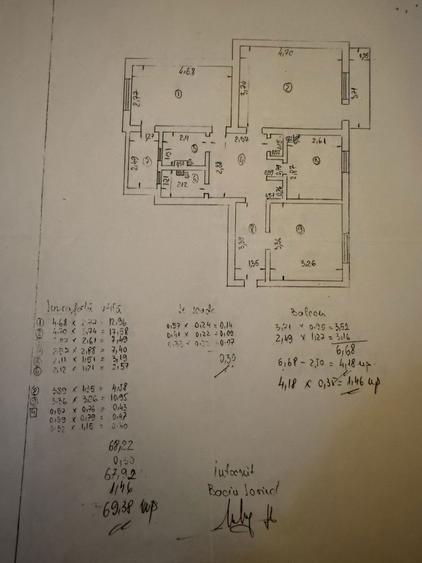 Vand apartament 3 camere - 1