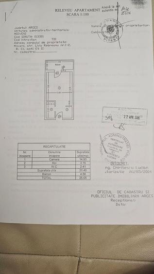 Vandut direct de proprietar Garsoniera Moderna, Complet Renovata & Centrala Proprie Gata de Mutare in Mioveni! - 1