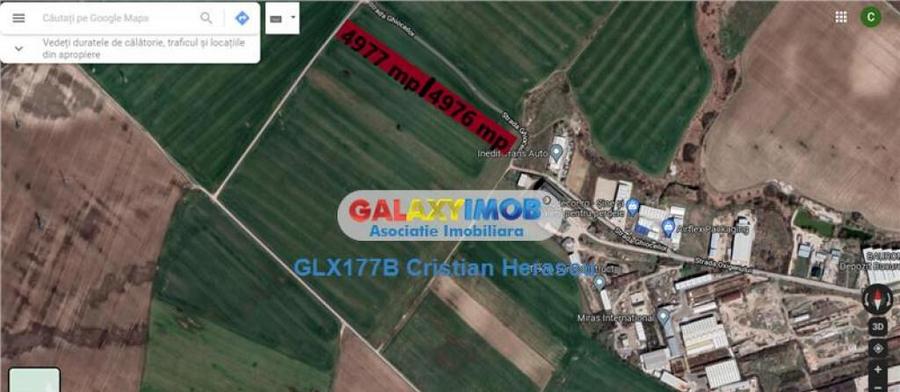 Teren intravilan industrial 4976 mp Chitila Str Oxigenului - 2