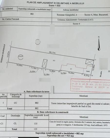 Vanzare teren 882mp Giurgiului-Luica, oportunitate investitie - 4