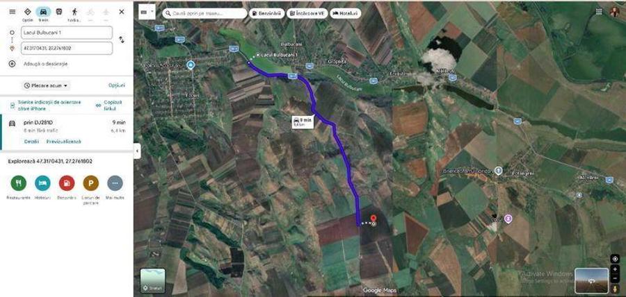 Vand Teren Extravilan Gropnita Lacul Bulbucani - 5