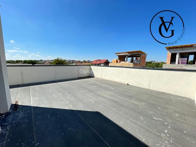 Vila Moderna - Ovidiu - Vedere catre lac (constructie 2025)