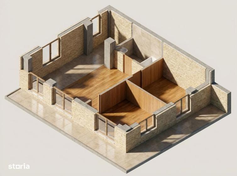 BLOC NOU! 1680E/MP SEMFINISAT TVA INCLUS! zona Terra! - 2