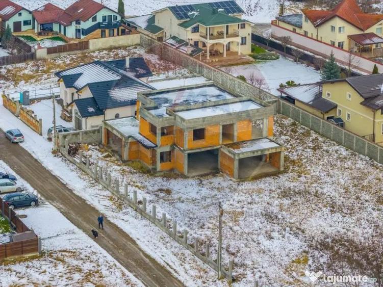 Comision 0% - Casa la rosu cu teren de 1000mp - Harman - 1