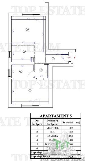 Apartament cu 2 camere decomandat în Ultracentral