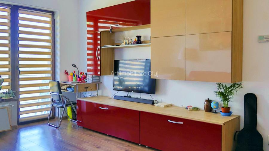 2 camere decomandate, bloc nou, mobilat modern, cu parcare, in Marasti