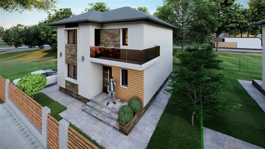 Vidra ,teren intravilan, proiect casa - 5