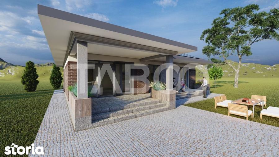 Casa individuala de vanzare cu 3 camere Sura Mica Sibiu 500 mp teren - 5