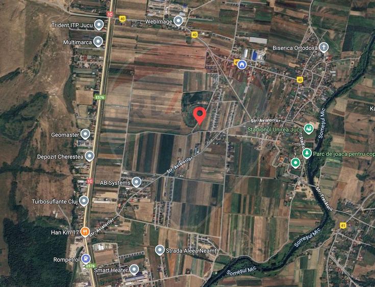 Teren intravilan 1350 mp – Jucu de Mijloc, lângă lac – ideal duplex - 4