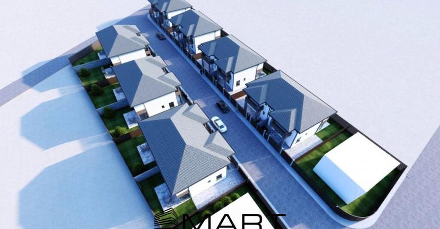 Teren intravilan 5000mp cu PUZ si proiect case 13 unitati Se - 2