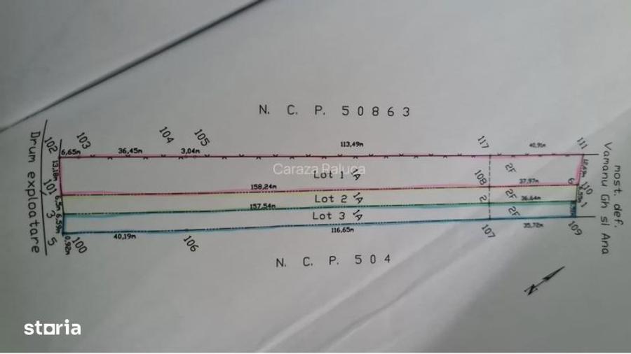 5050mp teren intravilan, faneata, comuna Garcina, sat Almas, Neamt - 3
