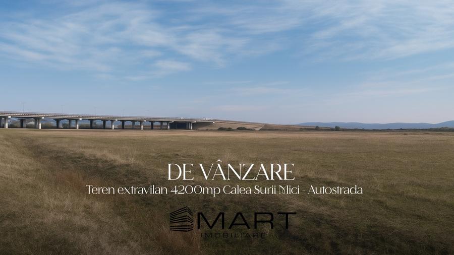 Teren extravilan 4200mp Calea Surii Mici - Autostrada - 1