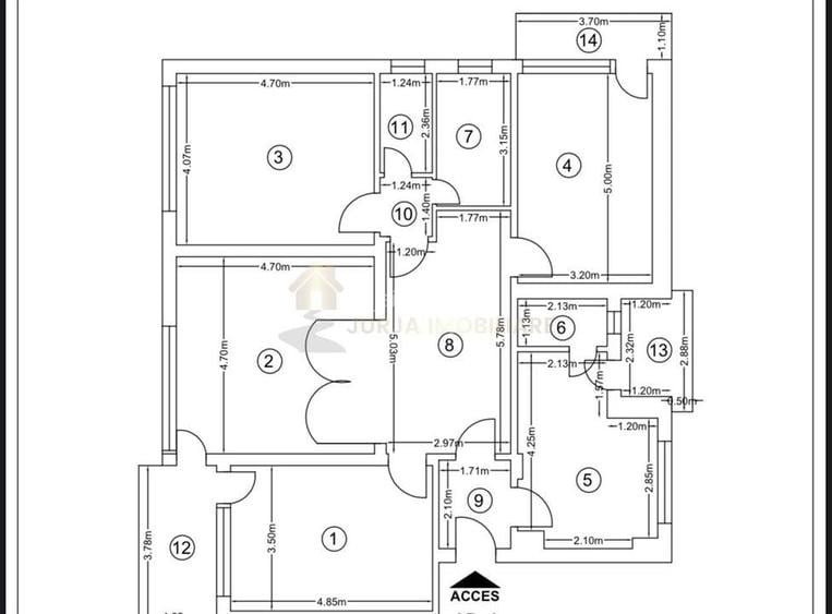 APARTAMENT 4 CAMERE 120 MP UTILI | 3 BALCOANE 15 MP | GARAJ | ZONA PIATA CIPARIU