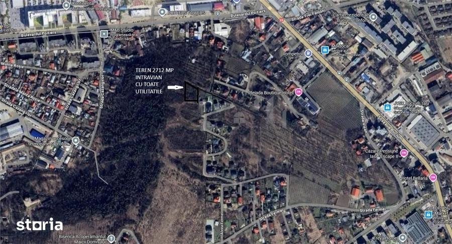 Teren de 1712 mp, în Vișani