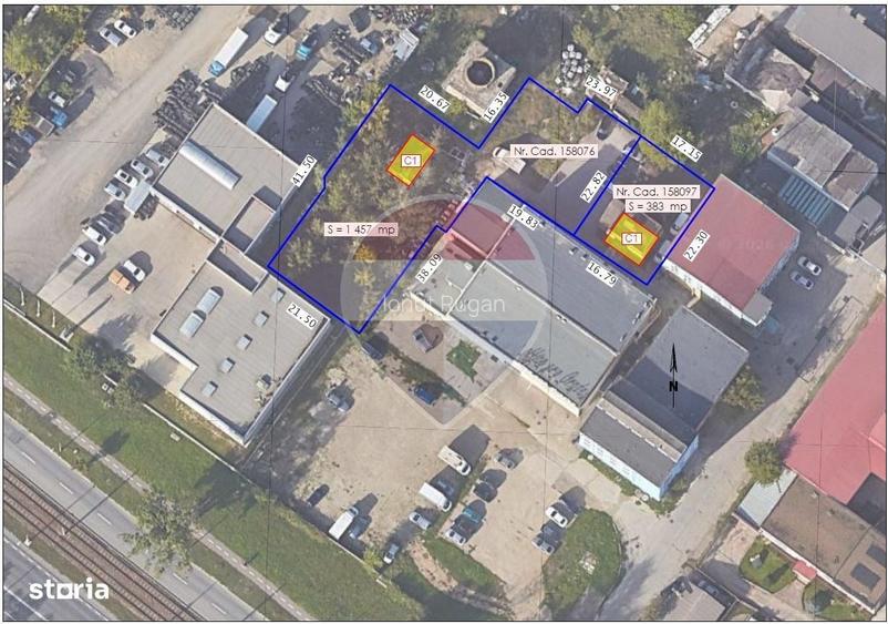 Teren 1.840 mp, zona Borsului, Oradea | zona comerciala si servicii