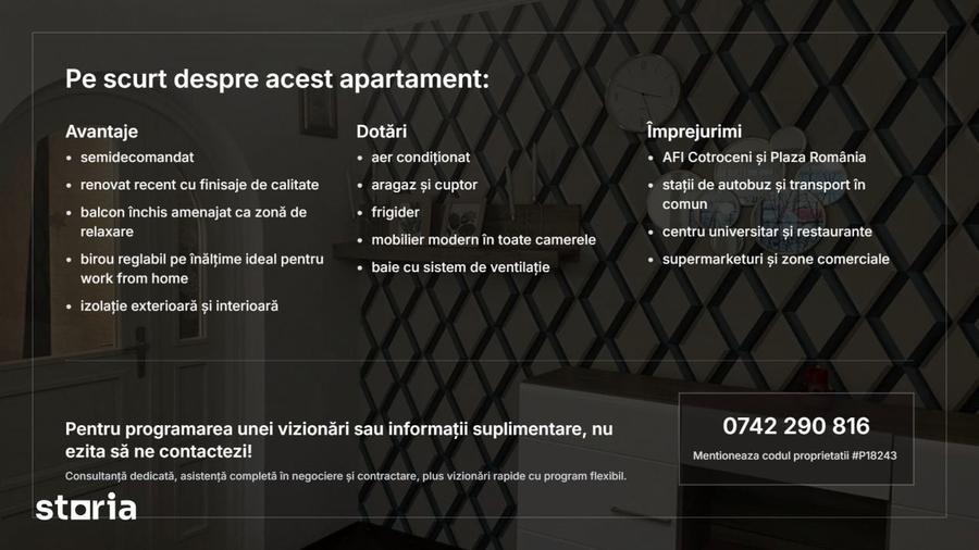 Apartament 3 Camere | Drumul Taberei | AFI - Plaza | Renovat - 8