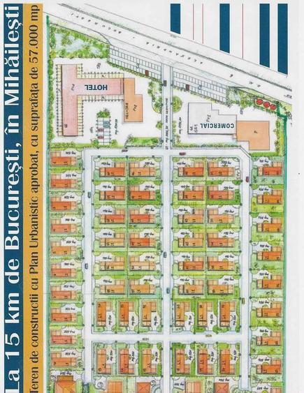 Mihailesti - Giurgiu, vav de Dovinot Ballroom, 57.000 mp. teren cu deschidere la DN6 - 1