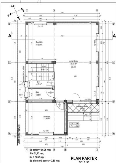 Casa la rosu P+E in Sanmartin toate utilitatile disponibile - 6