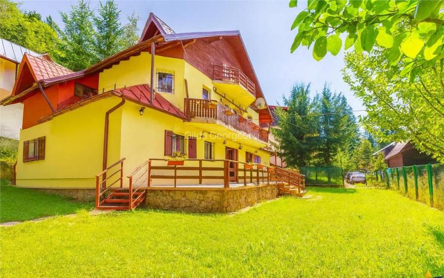 FILM! Refugiu de vacanta, cu foisor, gradina si muntii in za