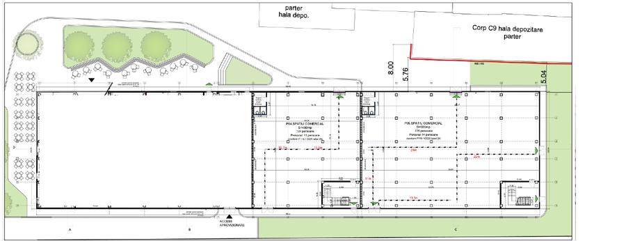 Hala de închiriat – Spațiu Comerciala, Depozitare sau Productie - 14