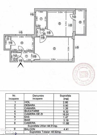Inchiriez 2 camere, renovat, etaj 2 - Metrou P-ta Iancului - 1