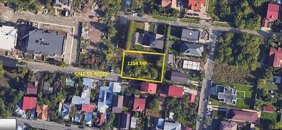 Teren 1200 mp | Deschidere 26ml | Utilitati | Bucuresti-Magurele,0%comision - 1