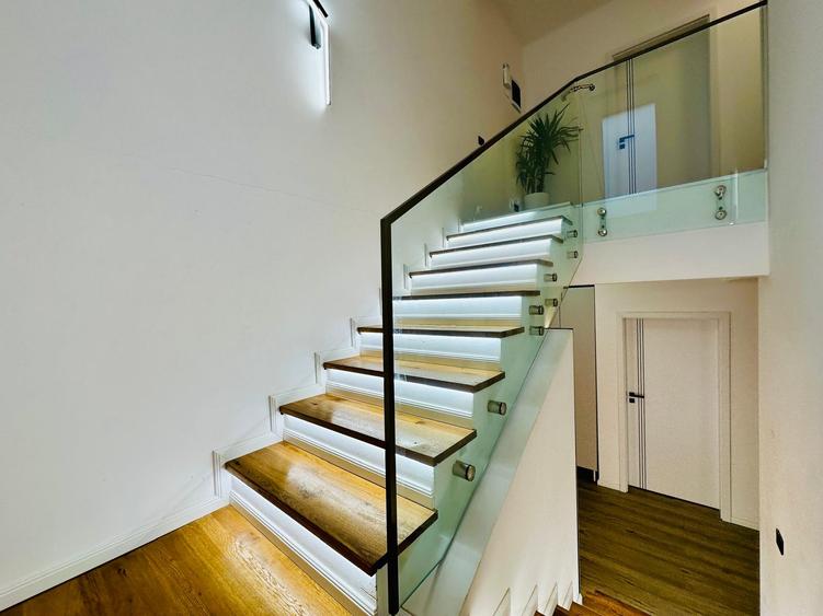 Casă de vânzare modernă  | P+1 mobilată Berceni Ilfov | 5 camere, teren 455 mp - 12