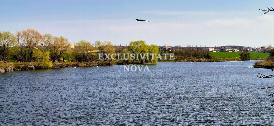 Teren INTRAVILAN pe malul Lacului Moara Domneasca Ganeasa deschidere la apa - 1