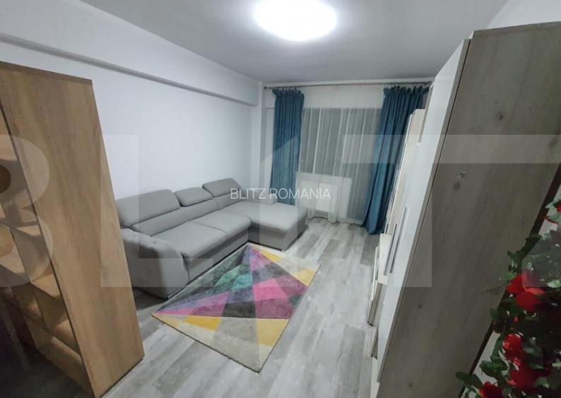 2 Camere | 50 mp + Balcon | Mobilat | Etaj 2 | Bloc Nou Ghen