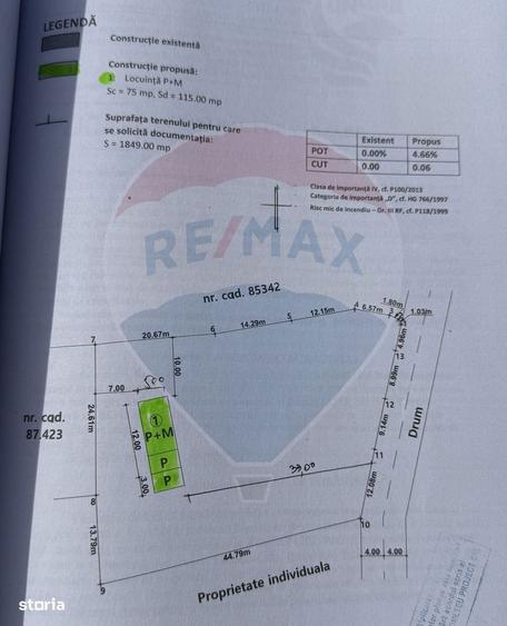 Teren de vanzare in Leresti si casa la rosu cu vedere spre Iezer - 8