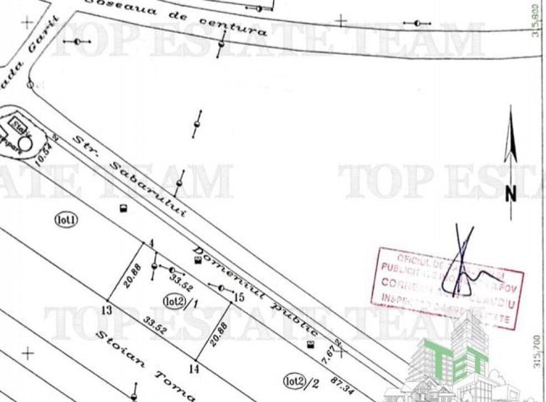 Teren 1824 mp Jilava - Deschidere 70 m, ideal investitie