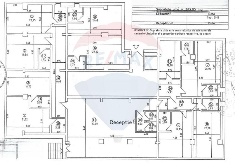 Spațiu de inchiriat 400 mp, Faleza, Galați - hotel/clinică/birouri - 1