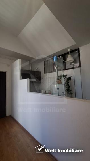 Apartament cu 2 camere semidecomandat, mobilat în Central