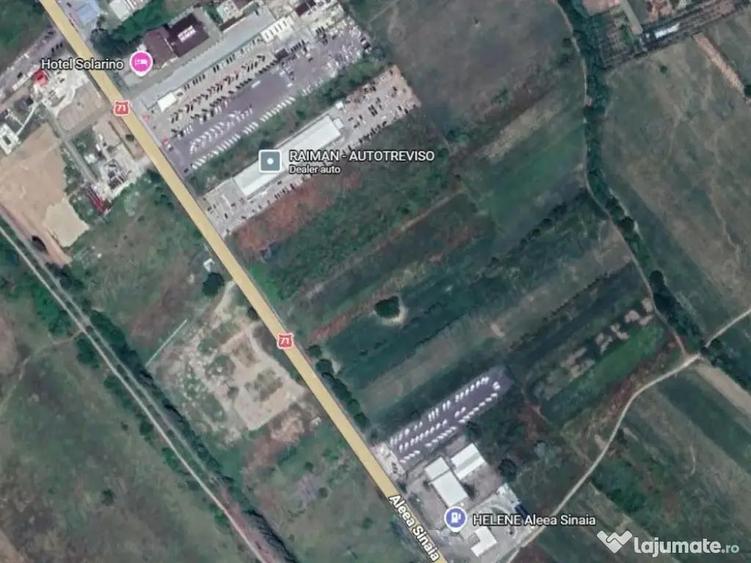 Vand Teren 3600mp Aleea Sinaia - DN71 - 1