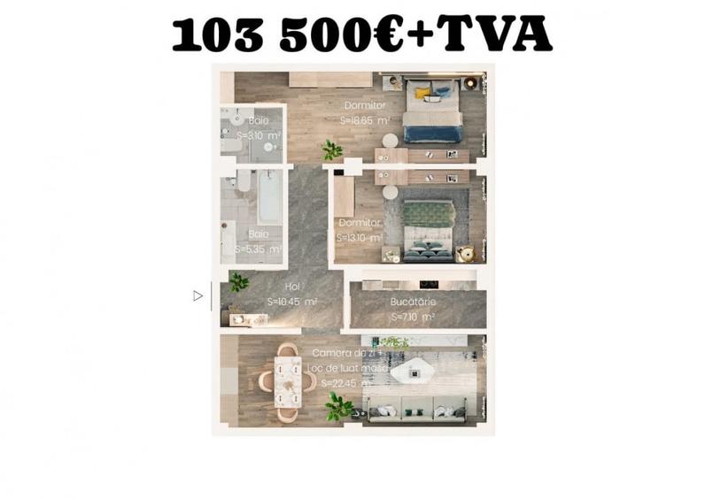 Proiect NOU - Apartamente de vanzare - Valea Lupului Bloc 4 etaje cu lift - 10