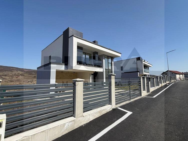 Casa individuala de lux, 119mp, teren 600mp, panoramic, Popesti - 1