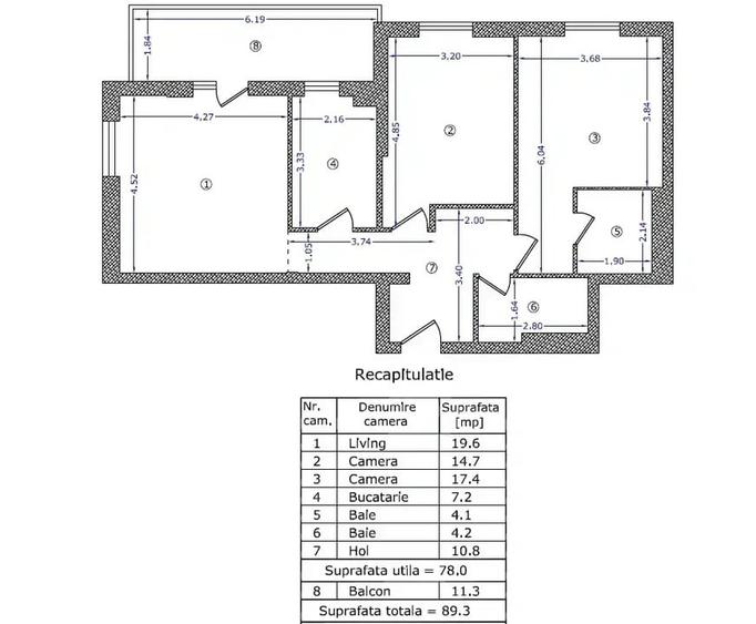 Apartament 3 camere The Suburb  Finisat complet Parcare inclusă - 16